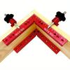 90 Degree Positioning Squares Right Angle Clamps, 160mm Aluminum Fixing Clip Carpenter Corner Clamping Square Tool for Frame Box