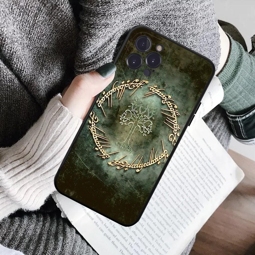 The Lord Of The R-Rings Phone Case For IPhone 16 15 8 7 6 6S Plus X SE XR XS 14 11 12 13 Mini Pro Max Mobile Case