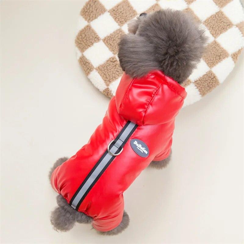 Warm Dog Clothes Winter Puppy Pet Coat Jacket For Small Medium Dogs Thicken Waterproof Yorkies Pets Clothing Hoodies Chihuahua