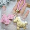 999 Pure Gold Little Horse Keychain: Instant Wealth Charm & Prosperity Pendant for Bags or Phones - Small Gift