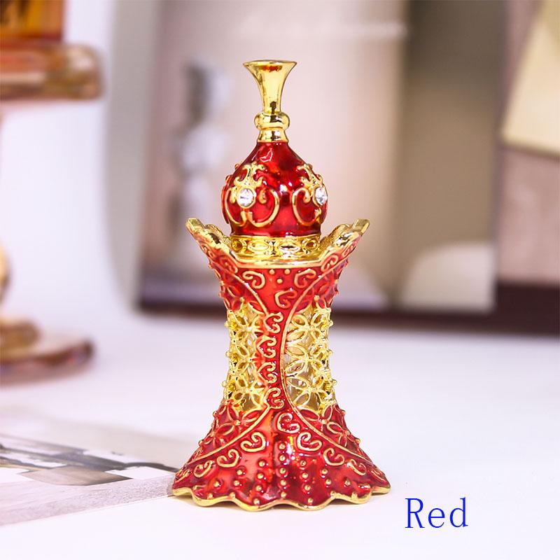 3Ml Dubai Essential Oil Bottles Aroma Bottle Refillable Perfume Bottle Middle Eastern Fragrance Empty Glass Perfume Bottle красный