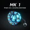 Stark Mk1 Metalllegierung USB LED Lampe - Sprachsteuerung, PVD Oberfläche, 18cm, Beweis Tony Stark Hat Ein Herz, Geschenk Für Fans
