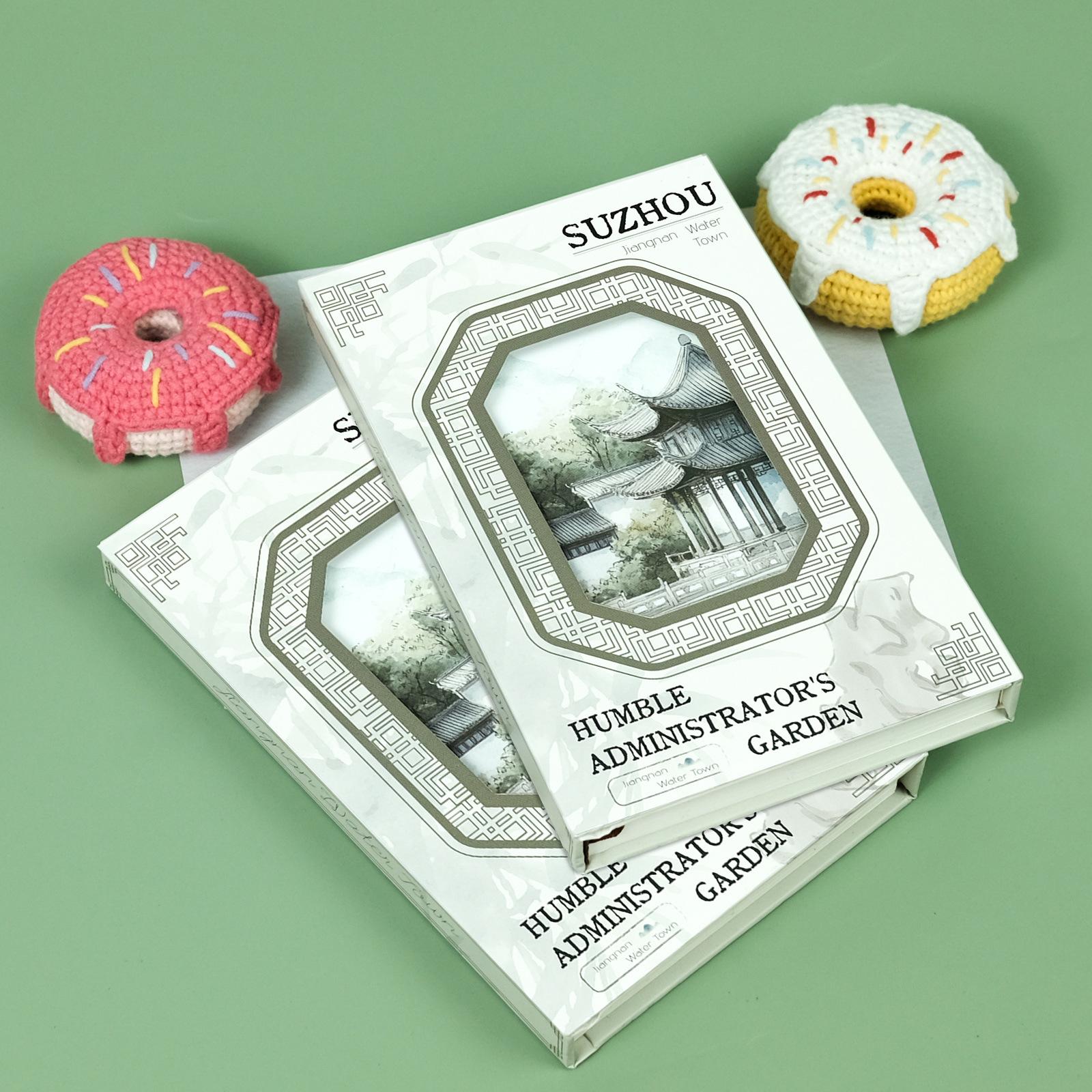 

Высококачественный портативный блокнот для записей совещаний в национальном стиле в минималистском стиле с твердым корпусом серии Humble Administrator S Garden