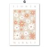 Nordic Simple Wall Art Abstract Colorful Flower Bohemian Canvas Poster Printing Home Bedroom Living Room Decoration Gifts