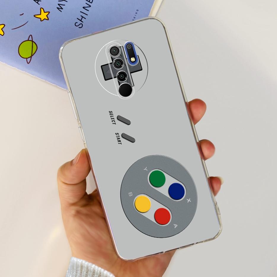 For Xiaomi Redmi 9 Case Stylish Painted Fundas 6.53'' Soft Silicone Phone Case For Xiaomi Redmi 9 Prime Redmi9 Back Cover Bumper