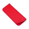 Custodia per occhiali da sole in pelle di colore puro Custodia per occhiali da lettura Custodia morbida in pelle PU Borsa per occhiali Tasca protettiva per occhiali