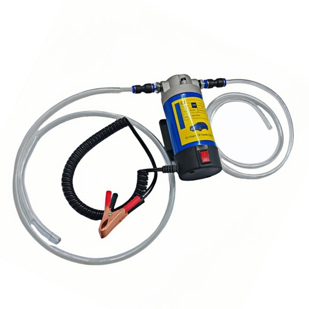 12V/24V Portable Oil Pump Electric Gear Oil Extractor Oil Transfer Pump With Outlet Hose For Cars Motorcycles Marine