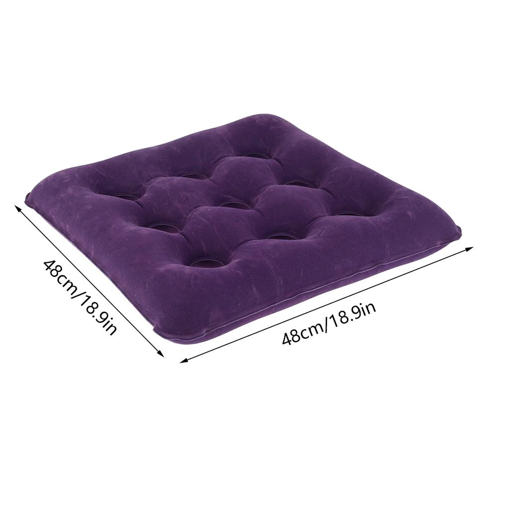 Inflatable Cushion Haemorrhoids Seat Cushion with Pump Portable Seat Pad Pregnant Women Seat Mat for Wheelchair Office Chair New
