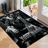 Custom Name Böhse Onkelz Crystal Velvet Floor Rug Personalized Text Soft Carpet Home Decor