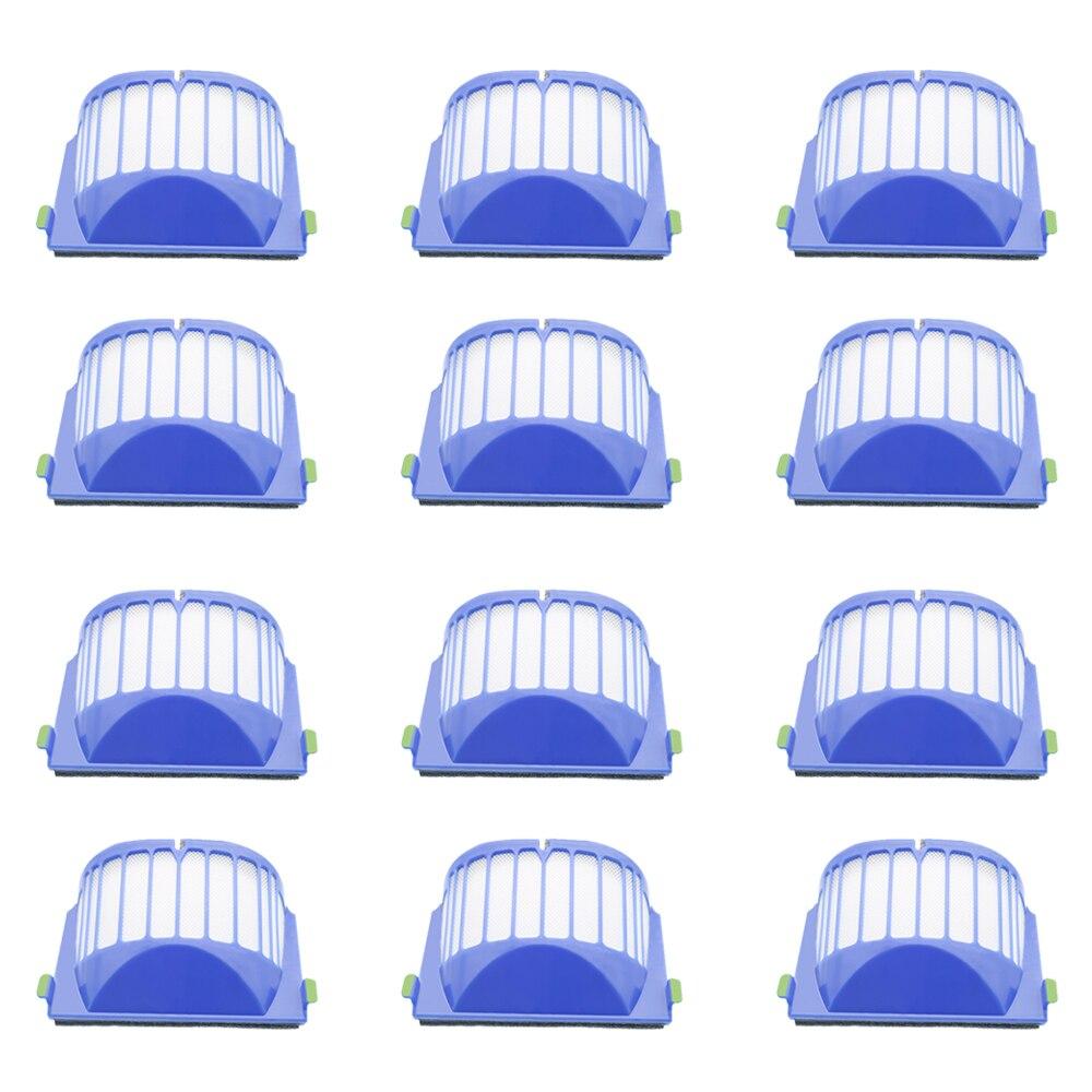 HEPA Filter for iRobot Roomba 500 600 Series Aerovac Filter 528 536 551 552 564 580 595 620 630 650 Vacuum Cleaner Parts