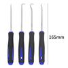 4Pcs Car Long Pick & Hook Set Gasket Puller Pick Tools For Removing Auto Oil Seal O-Ring Seal Tool Oil Sealers Screwdrivers Kit