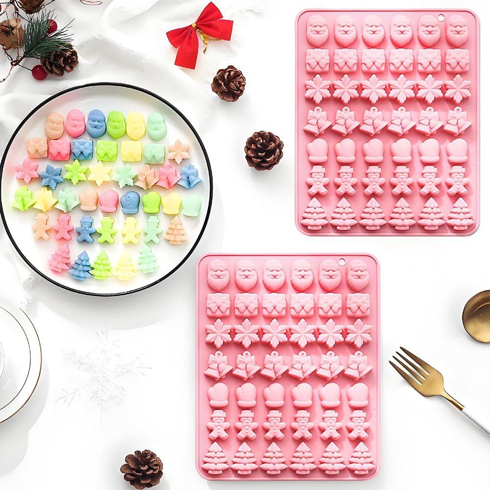 Christmas Theme Mousse Cake Mold Reusable Baking Mould Chocolate Dessert Mold  Dessert Making