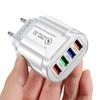 Universal LED UK EU US Plug Adapter Fast Quick Charger Power Supply USB Transformer
