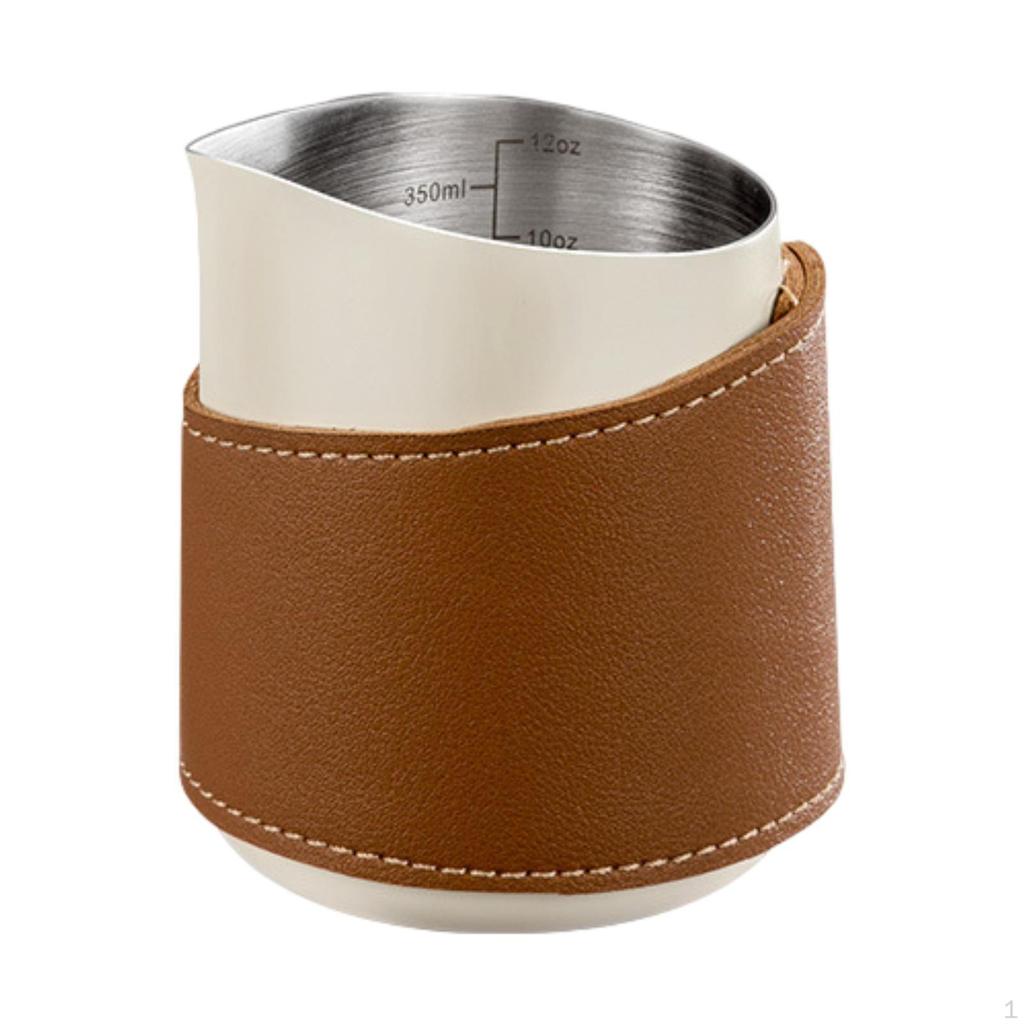 Konvička na mléko Eagle s hubičkou bez ucha pro přípravu latte artu