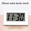 Tiny Desk Clock With Clear LED Display Easy Setup 55x25x30mm Portable Size For Elderly Students Travel Home Office Use