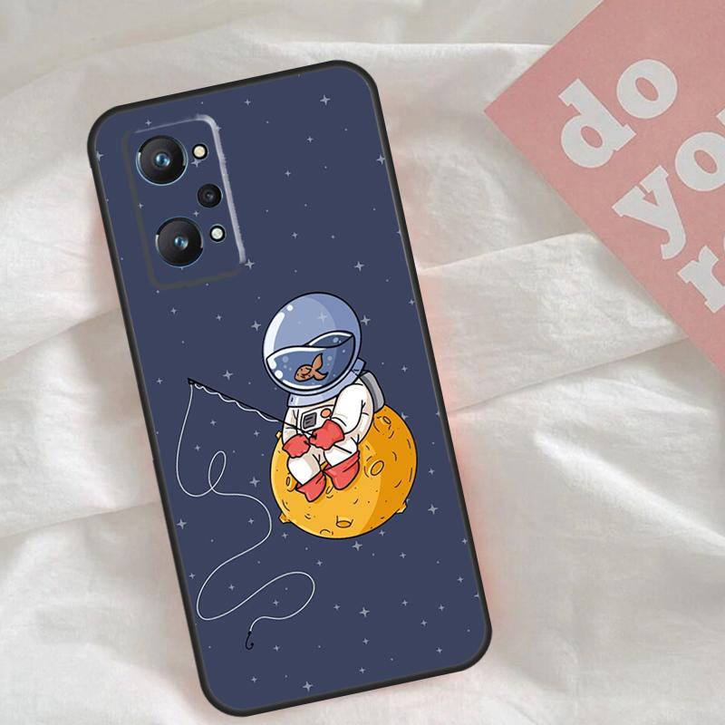 Star Astronaut Cute Case For Realme C75 C63 C61 C65 C67 C55 C51 C53 C35 C71 15 11 12 13 14 Pro Plus GT6 GT7 Pro