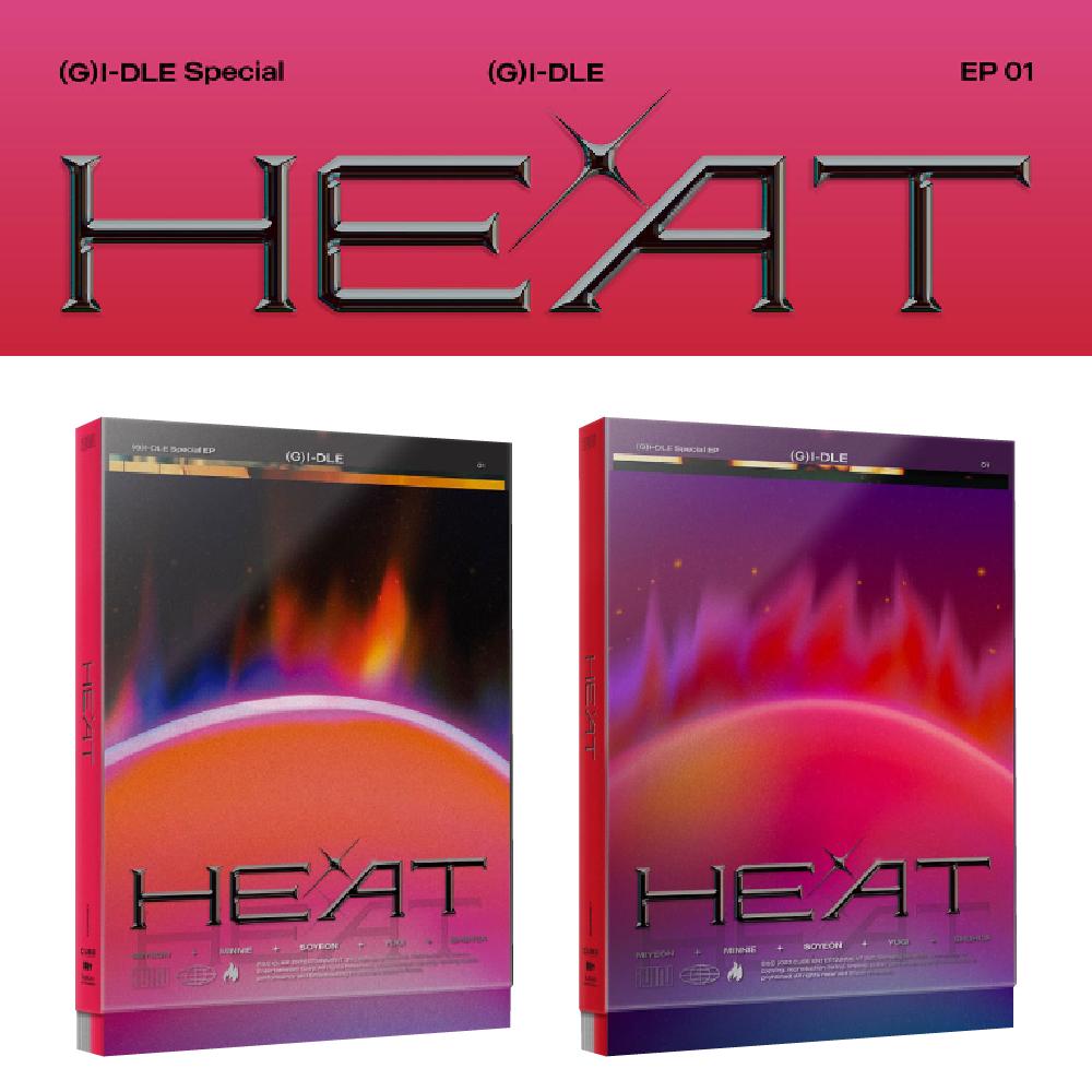 

Предзаказ (грамм)Специальный альбом I-DLE HEAT обложка вер.
