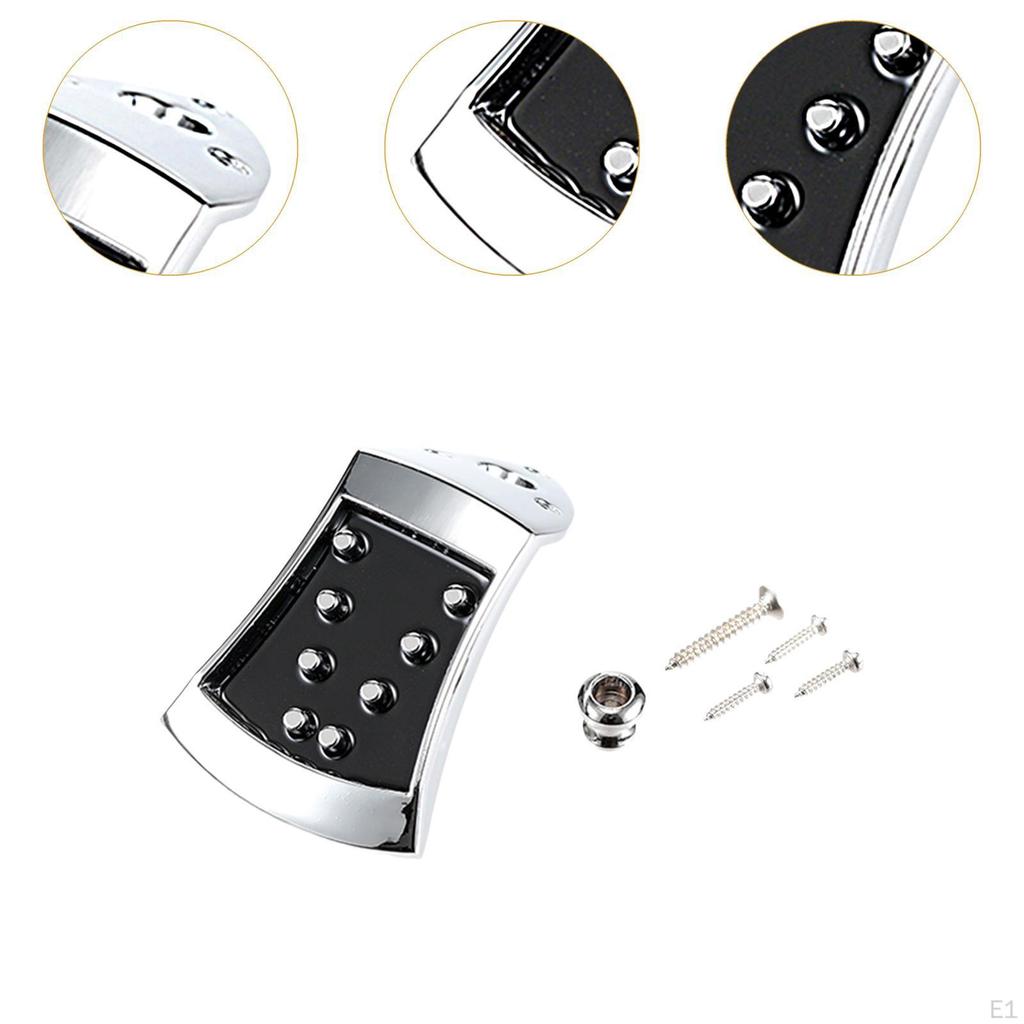 Guitar Mandolin Tailpiece Instrument Accessories Professional Fine Workmanship 8 Strings