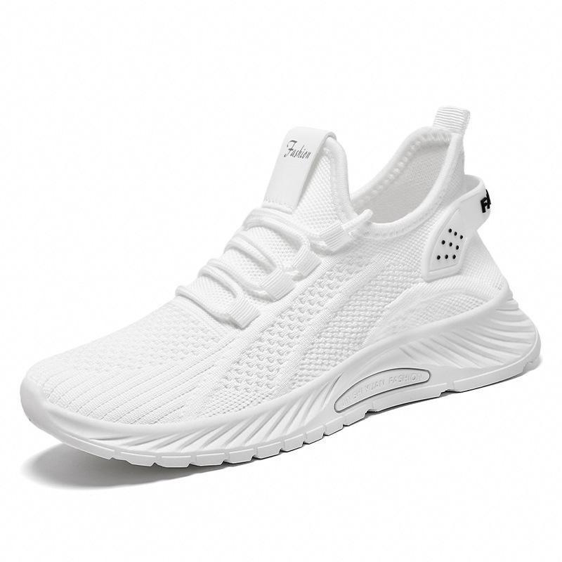 Damskie dzianinowe trampki, lekkie sznurowane niskie buty do biegania i tenisa, oddychające buty do treningu fitness