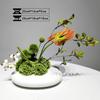 Chinese Style Floral Coffee Table Arrangement for Living Room or Hotel Decor