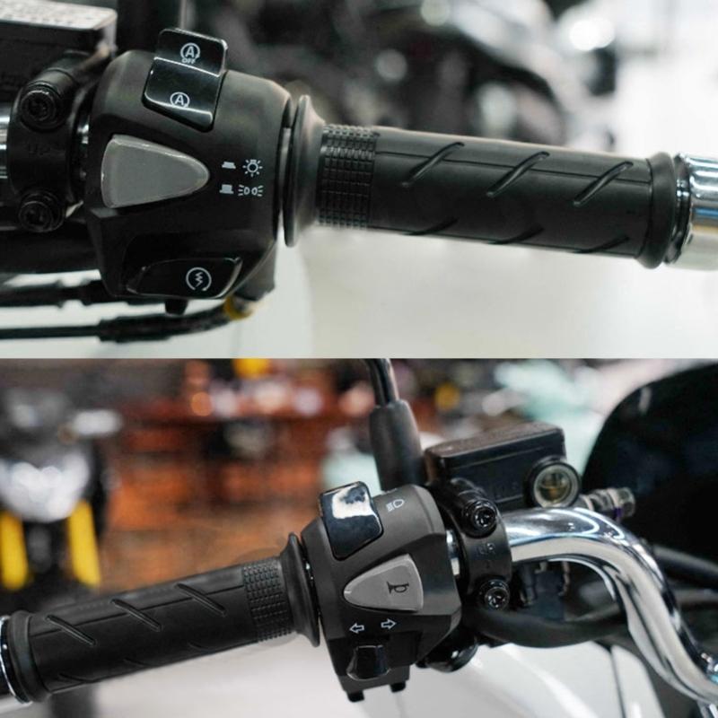 Motorradschalter Griffschalter Hupenknopf Blinker Elektrischer Nebelscheinwerfer Licht Start Lenker Controller für PCX150