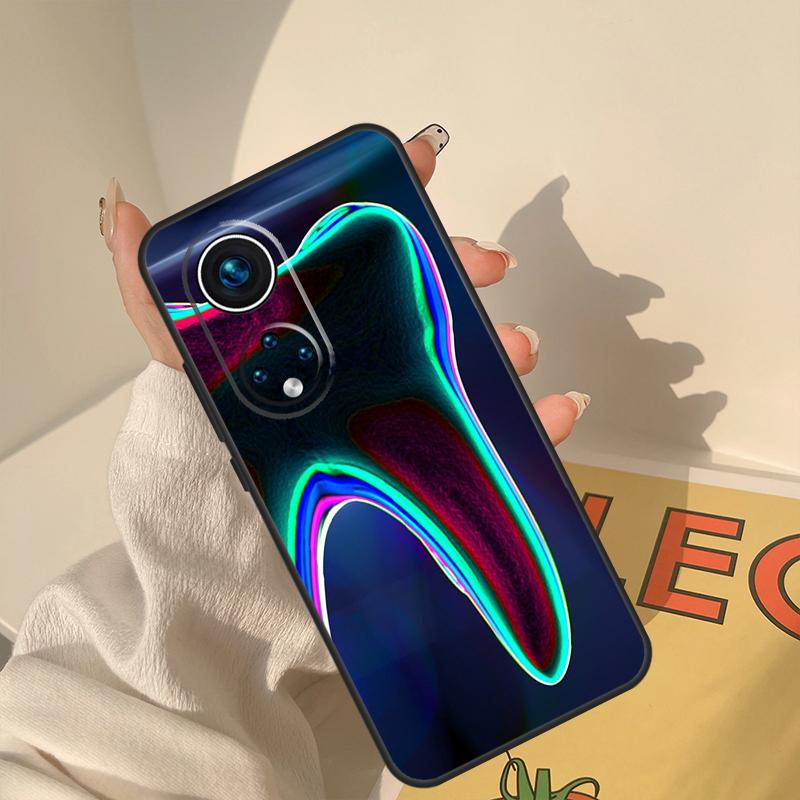 Dentist Tooth Pattern Case For Honor Magic 8 Pro 5 6 7 Lite Cover For Honor 400 200 90 70 50 X8a X8b X9a X9b X9c