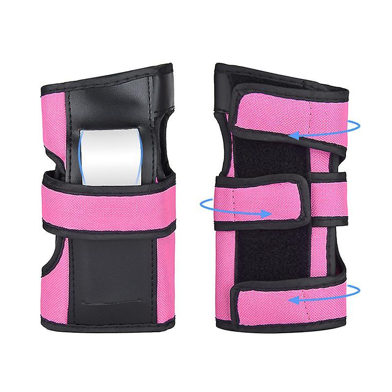 Kids Adults Knee and Elbow Pads with Wrist Guards Protective Gear Set Skateboard Protective Gear 6pcs Set