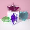 DIY Crystal Epoxy Mold Leaf Plate Nut Storage Tray Silicone Mold