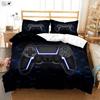 Cool E-Sports Game Controller 3d Printed Quilt Cover Children's Gift Bedding Set Quilt Cover Pillowcase Three-Piece Set