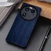 Wooden Pattern Case For OPPO Find X6 Pro Coque Simple Unique Design Lightweight Pu Leather Cover for Find X6 Pro Case Funda