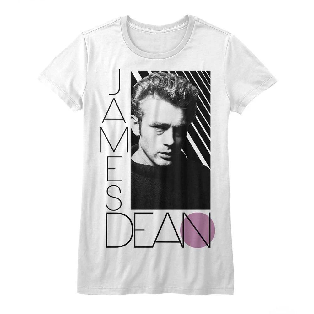 James Dean Old Skool Wht Unisexs Tshirt S