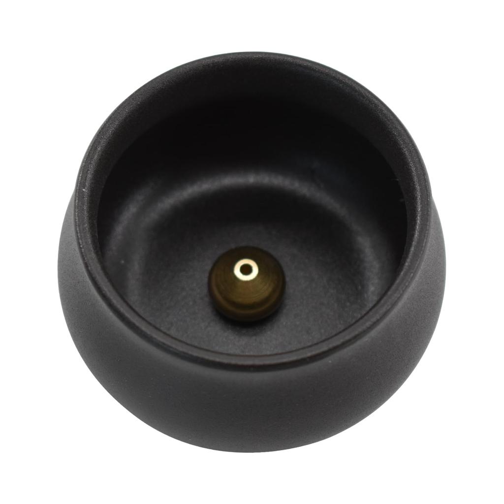 MrMrKura Ceramic Incense Burner, Teardrop-Shaped, Mini Buddhist Altar Incense Holder, Ceramic Incense Holder, Incense Plate, Stylish and Simple,