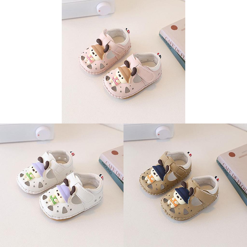 Baby Toddler Summer Shoes With Breathable Synthetic Leather And Non Slip Soles For Early Walkers