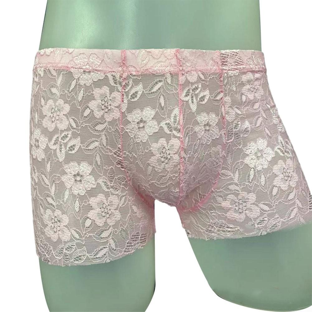 Daily Panties Underwear Lace Low Waist Mens Pouch Sexy
