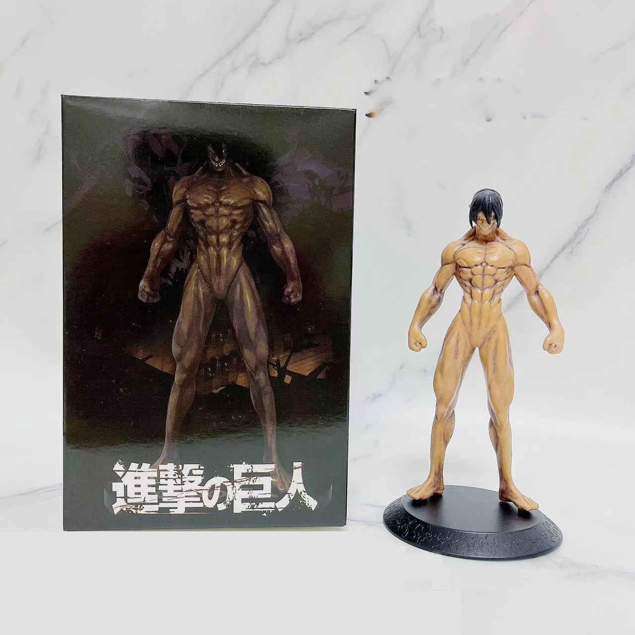 16cm Anime Attack on Titan Figures Beast Colossal The Founding Armored Titan Action Figure PVC Collection Eren Figure Model Toys 16CM