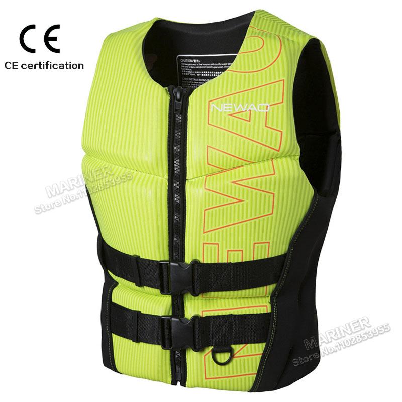 

Рятувальний жилет Wakesurf Comp Vest, сертифікований CE, неопреновий рятувальний жилет для вейк-серфінгу, але чудово підходить для всіх інших водних видів спорту M (Weight-45-55 KG)