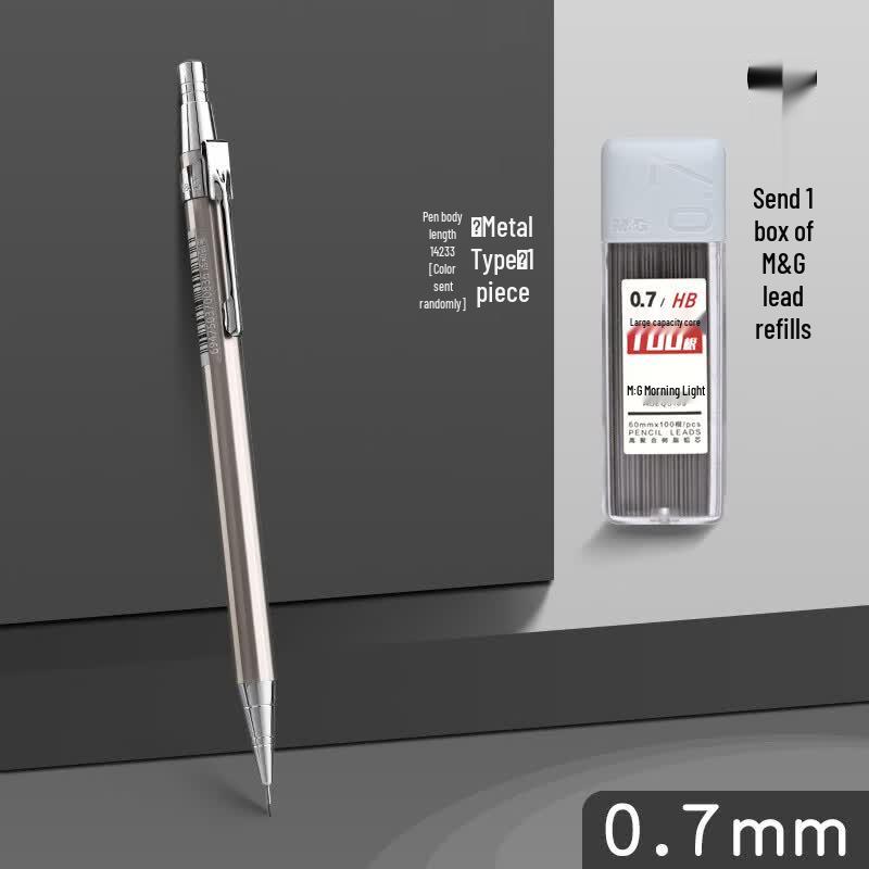 M&G MP1001 Metal Mechanical Pencil 0.7mm with Anti-Break Lead