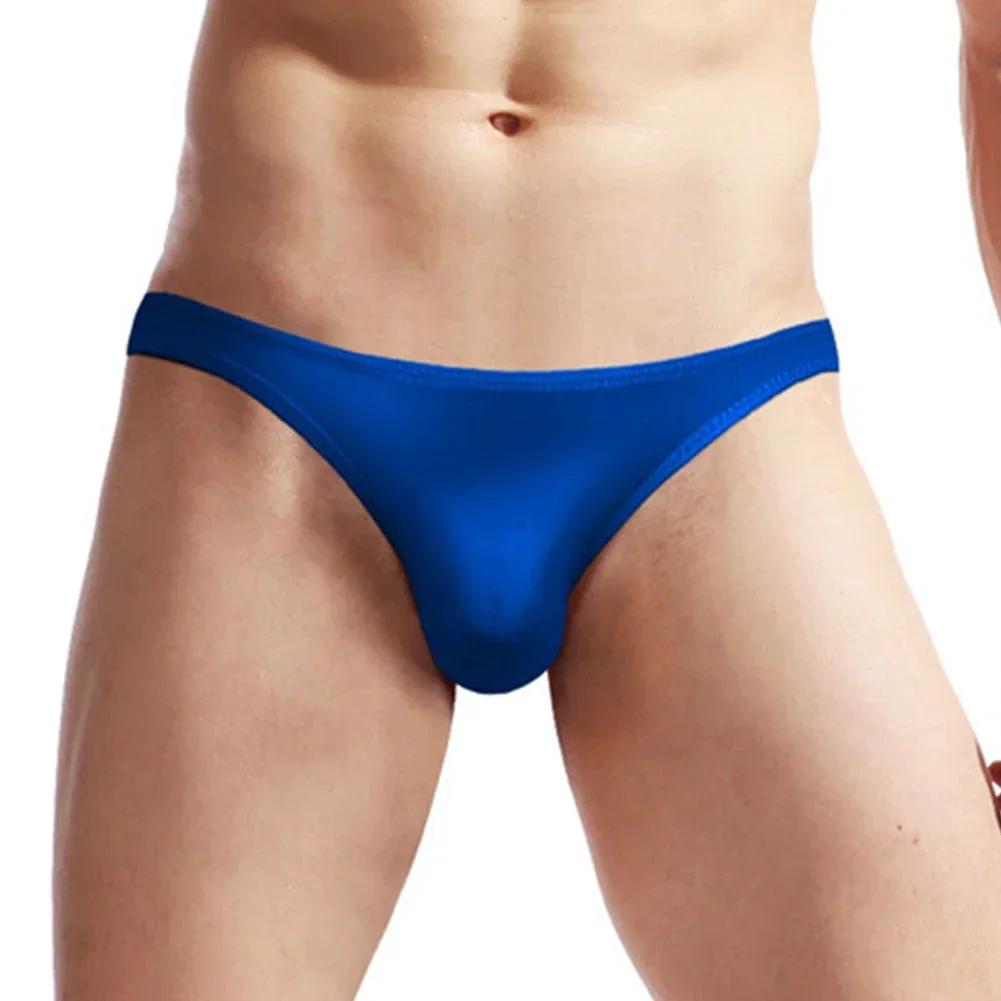Sexy Briefs Men Underwear Pouch Bottoms Soft Trucks Homewear Thong Lingerie Fashion New Comfortable Summer