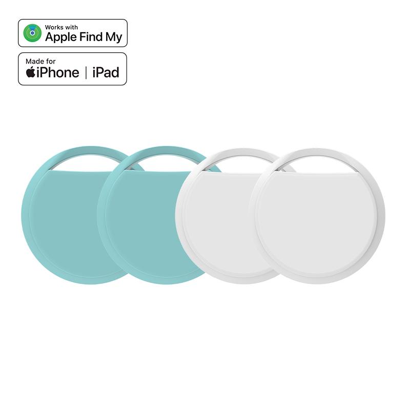 4PCS Positioning Far Away Finder Anti-lose Tracker for Apple Find My voice Locate Key Bag Suitcase Smart Tag for IOS MFi iPhone