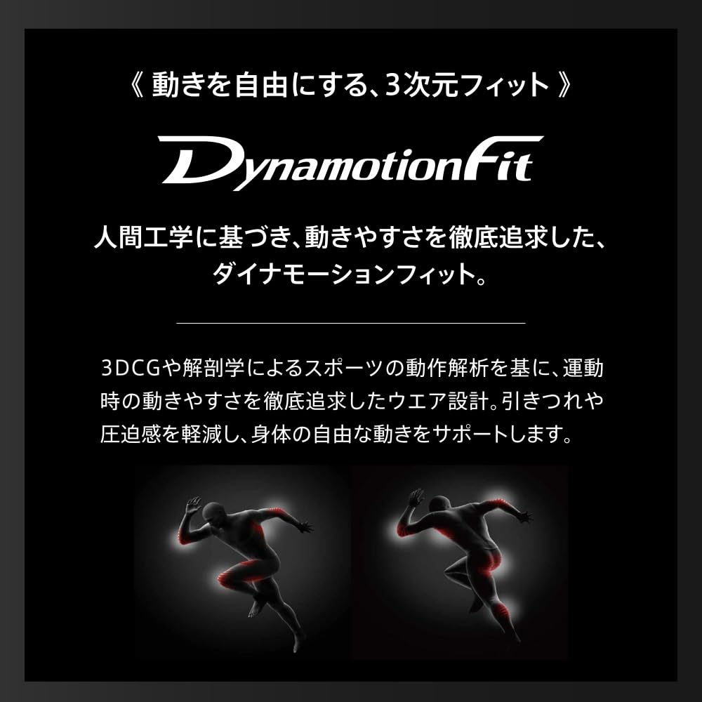 [Mizuno] Knee Support Dry Vector Knee Support (1 piece) Moisture-wicking and quick-drying material, breathable, easy to move, Dynamotion Fit, unisex,