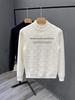 Men's Trendy Semi-High Neck Sweater: 2024 Autumn/Winter Thick Warm Top