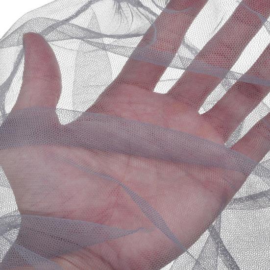 Zanzariera per la Testa a Maglia Fine con Coulisse per Cappelli Schermo Facciale Traspirante per Uomo Donna Protezione da Moscerini Insetti Moscerini