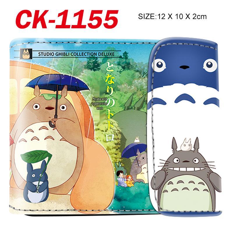Chihiros Reise ins Zauberland Totoro Prinzessin Mononoke 3D Prägung Cartoon Münzbörse