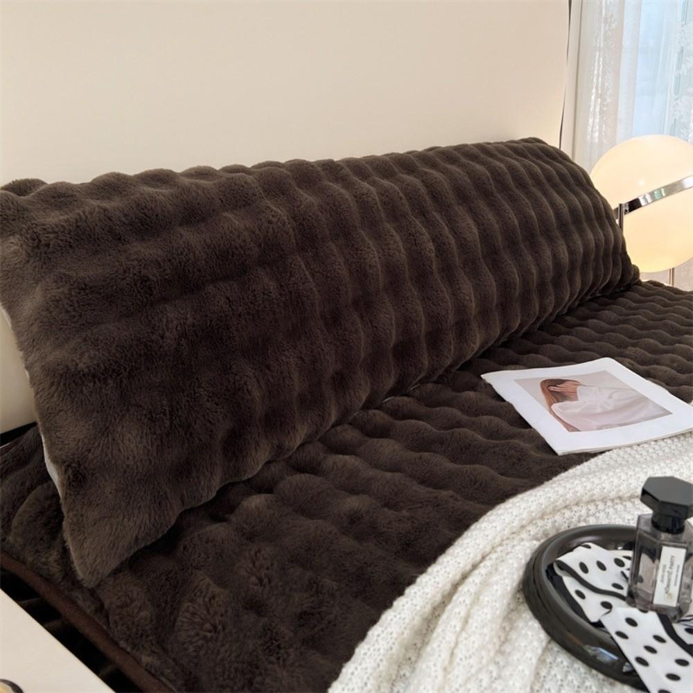 

Extended Size Pillow Covers 48x120 48x150 Pillow Case New Plush Pillowcase Home Decor 48x120cm кавовий