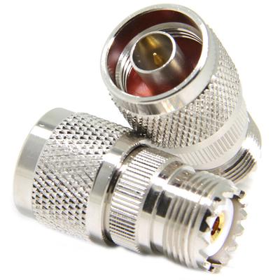 1 Pieza Conector Adaptador Coaxial RF Recto Tipo N Macho A Jack Hembra UHF SO-239