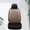 Summer Cool Ice Silk Car Cushion Seat Covers Universal Luxury Car Interior Non Slip Breathable Front Rear Cushion With Backrest
