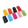 1Pc Portable Pu Leather Housekeeper Holders Car Key Holder Bag Case Unisex Wallet Cover Simple Solid Color Storage Bag