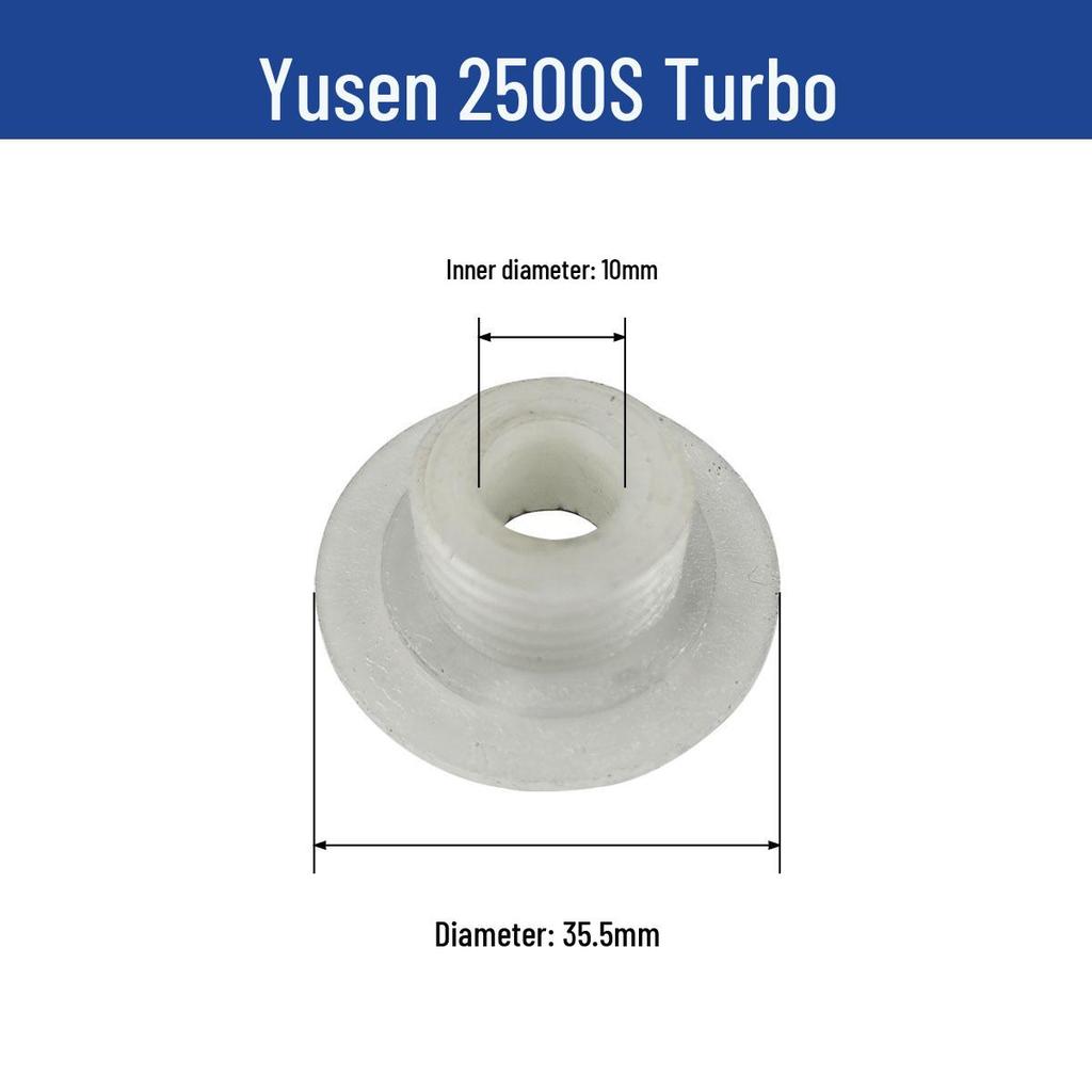 Yusen 2500S Chainsaw Parts: Cylinder, Brake, Pull Cord, Clutch, Air Filter, Carburetor.