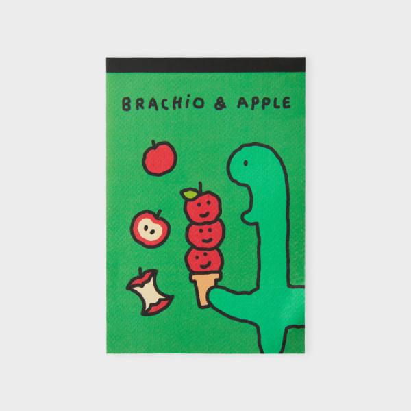 

Проводной блокнот Line Friends Joguman Bracio Green