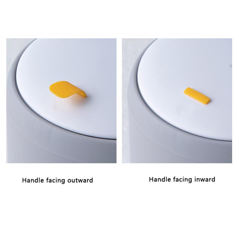 Mini Waste Bin Desktop Office Trash Can Home Garbage Basket Table Plastic Organizer Office Supplies Dustbins Sundries Barrel Box